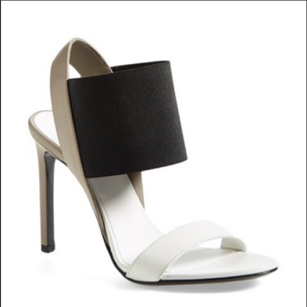 Vince Gaudin Colorblock Leather Sandal